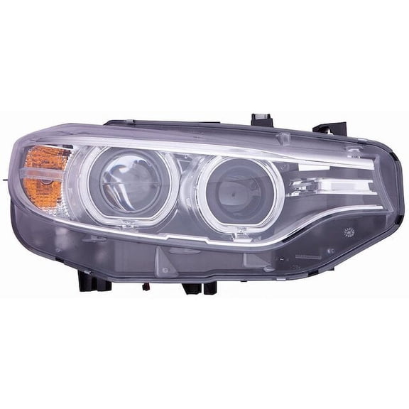 Right Headlight Lens Housing - Compatible with 2014 - 2016 BMW 435i 2015