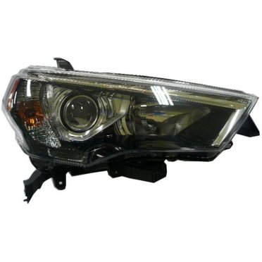 Pair Chrome Projector Headlights For 2014-2020 Toyota 4Runner - Direct Replacement