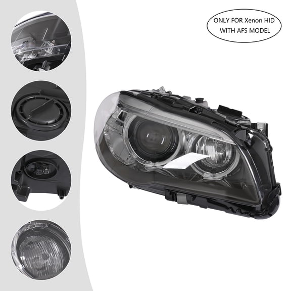 Right Headlight Xenon Lamp For 2014-2016 BMW 5 Series 4DR 528i xDrive/535i xDriv