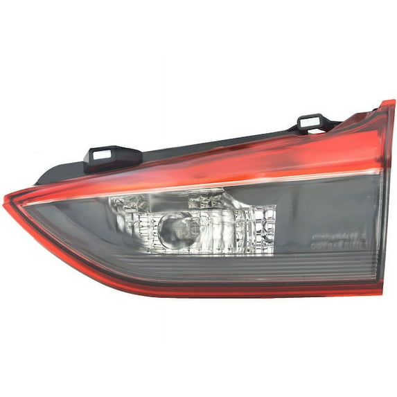 Right Inner Tail Light Assembly - Compatible with 2014 - 2017 Mazda 6 Sedan 2015 2016