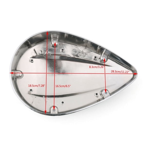 Right Intake Air Cleaner Cover For Honda Shadow Spirit VT750 C2 2007-UP Chrome