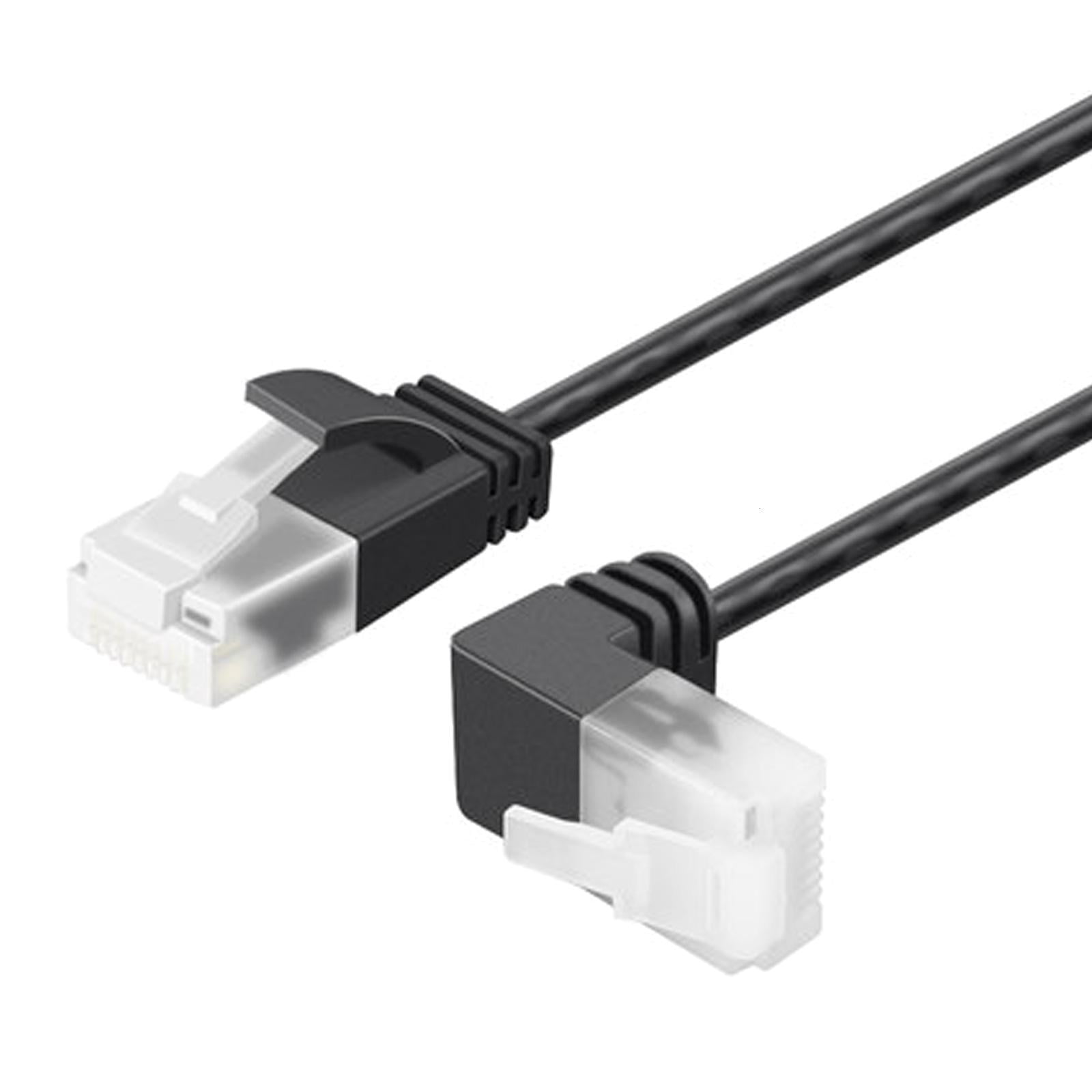 Inter Router F Plug Right/Left/Up/Down Angle Ethernet Adapter 90 Degree RJ45 Extension Cat6 ...