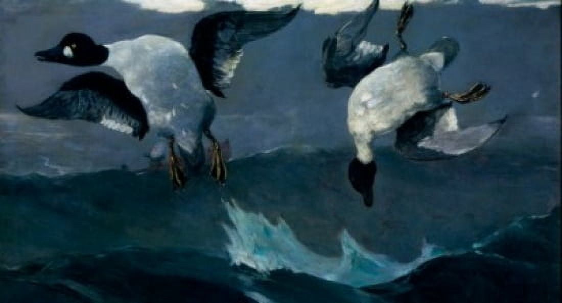 Right & Left Winslow Homer (1836-1910 American) National Gallery of Art Washington DC USA Canvas Art - Winslow Homer (18 x 24)
