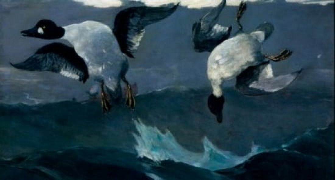 Right & Left Winslow Homer (1836-1910 American) National Gallery of Art Washington DC USA Canvas Art - Winslow Homer (24 x 36)