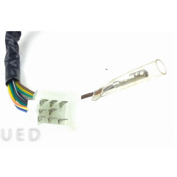 Right Light Kill Switch - 6 Wire Single Plug - for GY6 50cc 150cc Moped Scooter MC-17-150