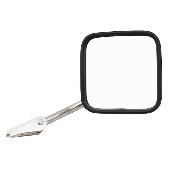Right Mirror - Compatible with 1959 - 1969, 1971, 1975 - 1983 Jeep CJ5 Sport Utility 2-Door 1960 1961 1962 1963 1964 1965 1966 1967 1968 1976 1977 1978 1979 1980 1981 1982