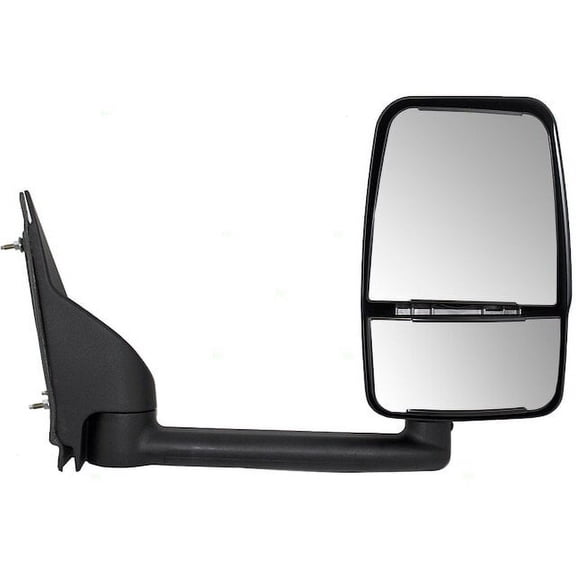 Right Mirror - Compatible with 2009 - 2020 GMC Savana 4500 Base 4 X 2 Cutaway 2-Door 6.0L V8 Naturally Aspirated OHV GAS 2010 2011 2012 2013 2014 2015 2016 2017 2018 2019