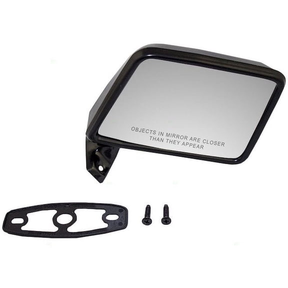 Right Mirror - Compatible with 1984 - 1990 Ford Bronco II Sport Utility 2-Door 1985 1986 1987 1988 1989