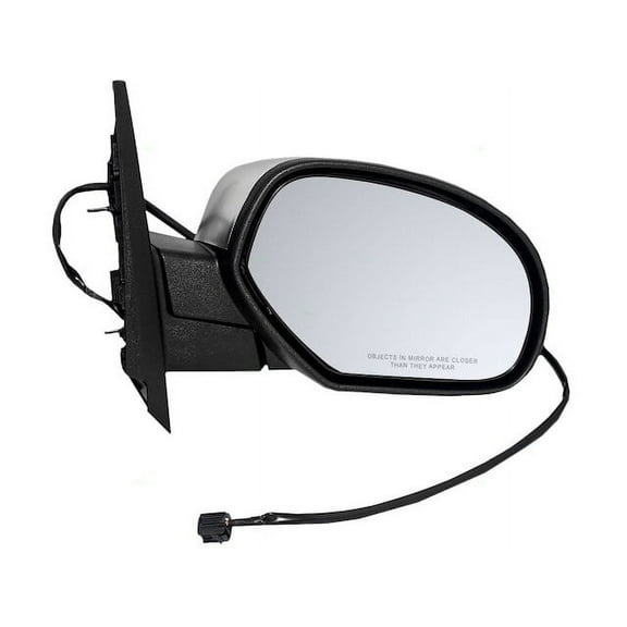 Right Mirror - Compatible with 2007 - 2013 Chevy Avalanche Crew Cab Pickup 4-Door 2008 2009 2010 2011 2012