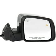 Right Mirror - Compatible with 2011 - 2022 Jeep Grand Cherokee 2012 2013 2014 2015 2016 2017 2018 2019 2020 2021