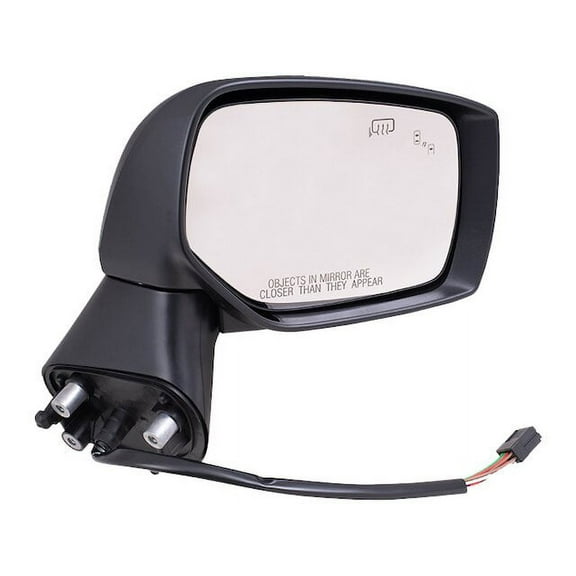 Right Mirror - Compatible with 2016 - 2020 Subaru WRX STI Sedan 4-Door 2.5L H4 Turbocharged DOHC GAS 2017 2018 2019