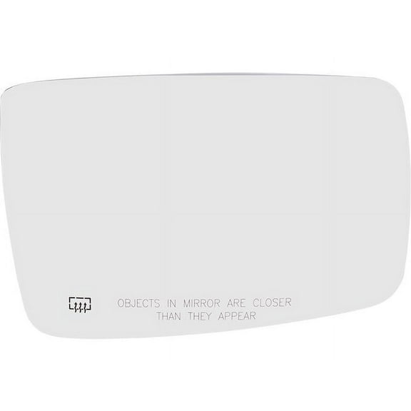 Right Mirror Glass - Compatible with 2010 Dodge Ram 2500