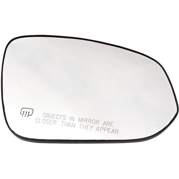 Right Mirror Glass - Compatible with 2017 - 2019 Toyota Highlander Sport Utility 4-Door 3.5L V6 Naturally Aspirated DOHC GAS 2018