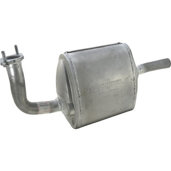 Right Muffler - Compatible with 2007 - 2009 Nissan Altima Sedan 2.5L 4-Cylinder GAS 2008