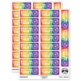 thumbnail image 1 of Right On Target Teacher Student School Sticker Set - Rainbow - Gloss Finish - 2.00" Large, 1 of 7