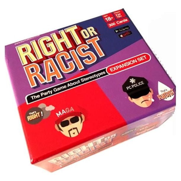 Right Or Racist Vol 2 - Funny White Elephant Gift - Adult Party Game - Gag  Gift