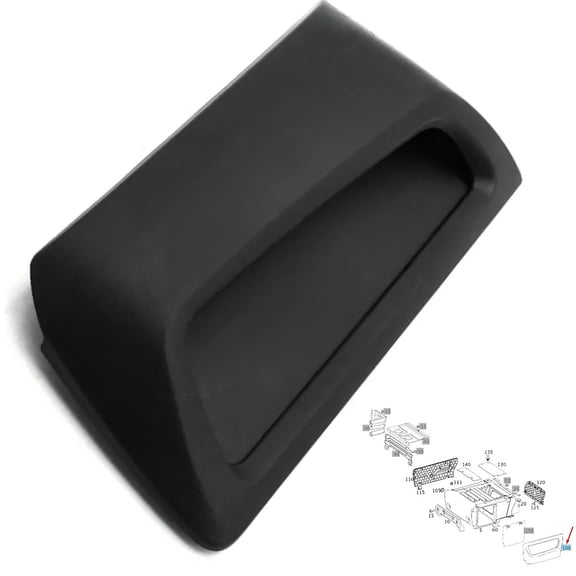 Right Outer Seating Gap Side Storage For Mercedes For Vito W447 2016+