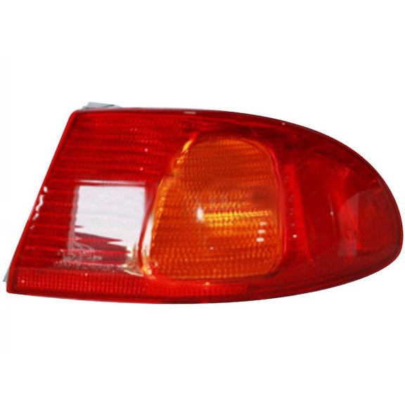 Right Outer Tail Light Assembly - Compatible with 1998 - 2002 Toyota Corolla Sedan 1999 2000 2001