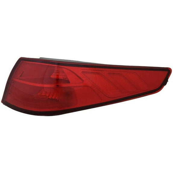Right Outer Tail Light Assembly - Compatible with 2014 - 2015 Kia Optima Sedan
