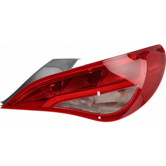 Right Outer Tail Light Assembly - Compatible with 2014 - 2017 Mercedes-Benz CLA250 2015 2016