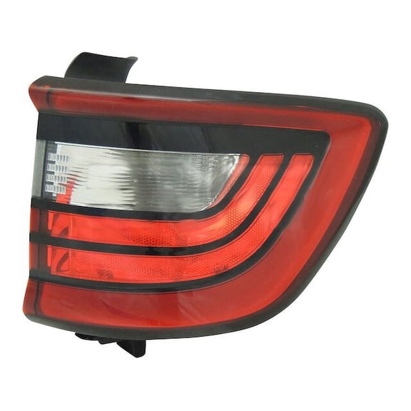 Right Outer Tail Light Assembly - Compatible with 2014 - 2021 Dodge Durango Sport Utility 2015 2016 2017 2018 2019 2020