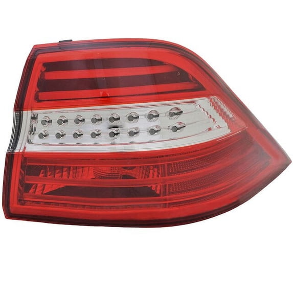 Right Outer Tail Light Assembly - Compatible with 2015 Mercedes-Benz ML400 4Matic Sport Utility