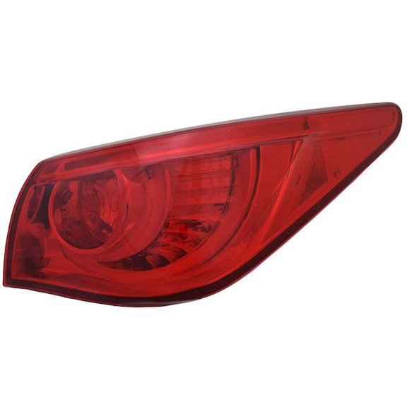 Right Outer Tail Light Assembly - Compatible with 2016 - 2017 INFINITI Q50 Sedan