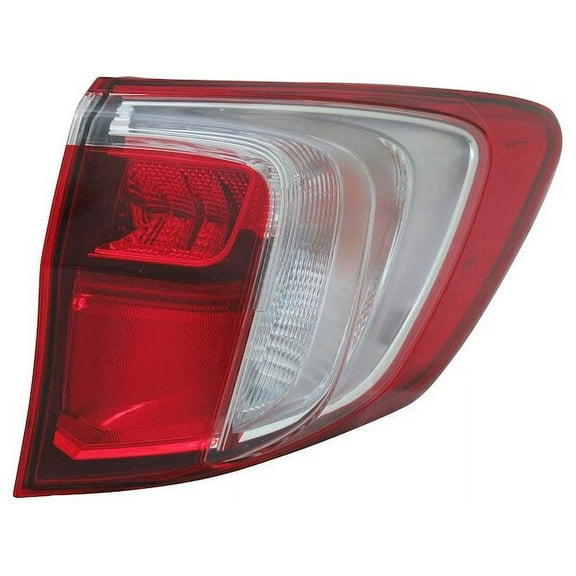 Right Outer Tail Light Assembly - Compatible with 2016 - 2018 Acura RDX Sport Utility 2017