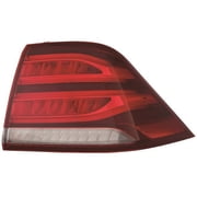 Right Outer Tail Light Assembly - Compatible with 2016 - 2018 Mercedes-Benz GLE350 2017