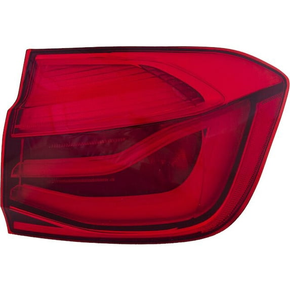 Right Outer Tail Light Assembly - Compatible with 2016 BMW 328i Base Sedan