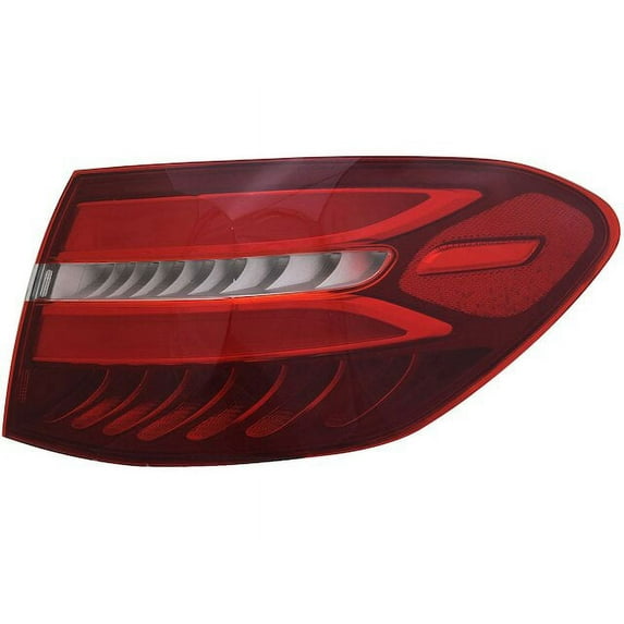 Right Outer Tail Light Assembly - Compatible with 2017 - 2019 Mercedes-Benz GLC43 AMG 4Matic Sport Utility 2018