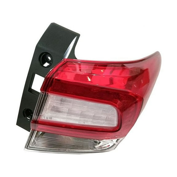 Right Outer Tail Light Assembly - Compatible with 2017 - 2019 Subaru Impreza Hatchback 2018