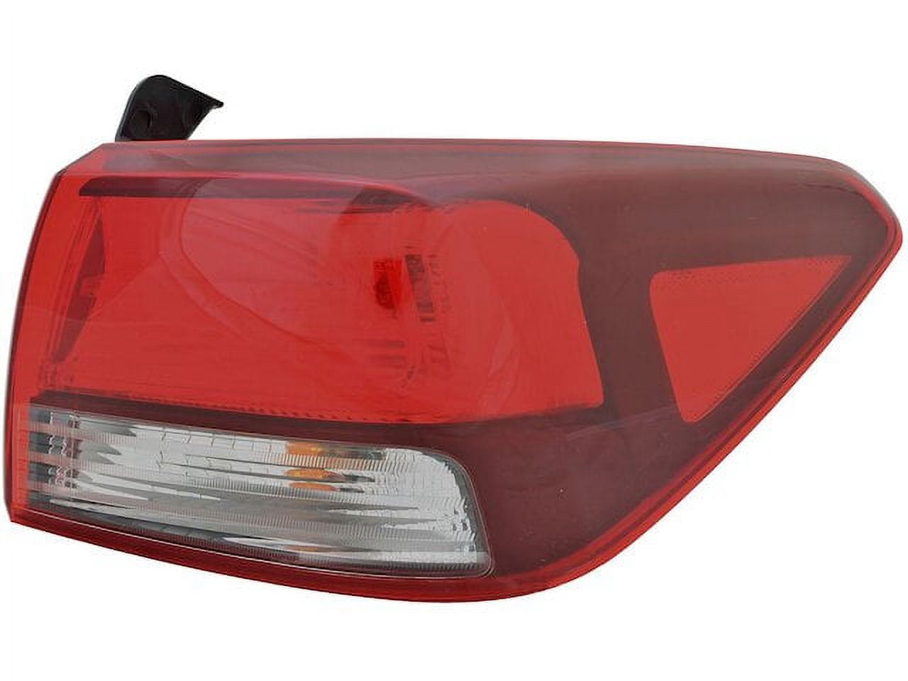 Right Outer Tail Light Assembly - Compatible with 2018 - 2023 Kia Rio ...