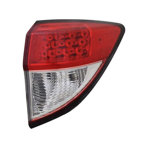 Right Outer Tail Light Assembly - Compatible with 2019 - 2021 Honda HR-V Sport Utility 2020