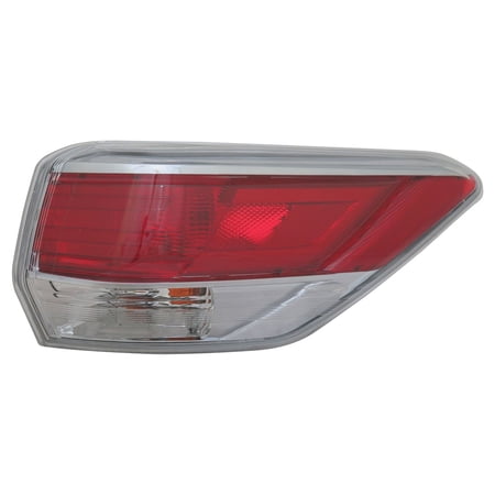 Right Outer Tail Light Assembly for 2014 Toyota Highlander TYC 11-6675-00-9
