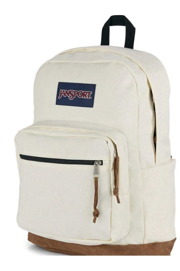 Backpack - Durable Daypack with Padded 15" Laptop Sleeve, Spacious Main Compartment & Integrated Water Bottle Pocket - Coconut