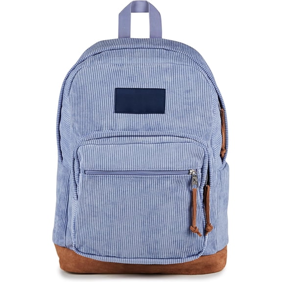 Right Pack Expressions Backpack - Main Compartment, 15-inch Padded Laptop Compartment, Side Water Bottle Pocket, Utility Pocket with Zippered Rain Flap, Lavender Ash Corduroy