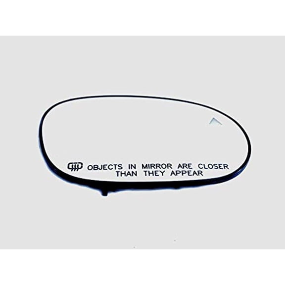 Right Pass Heated Mirror Glass w/ Warning Light For 15-19 Challenger w/Holder OE