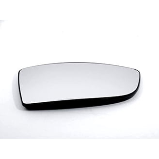 JC Whitney Manual Adjust Mirror – Passenger Side For Ford Transit Connect 2011-2013, Textured Black, Spotter Glass