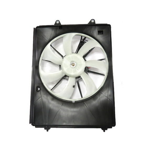 Right Passenger Side A/C Condenser Fan Assembly - Compatible with 2016 - 2020 Honda Pilot 2017 2018 2019
