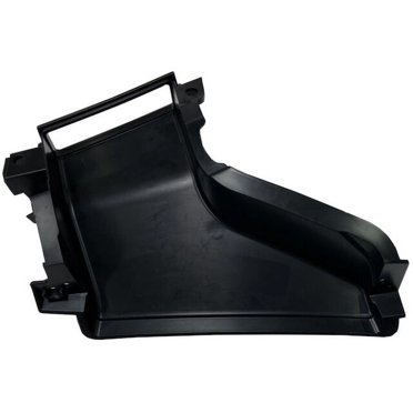 Unfinished Black Passenger Side Bumper Air Duct – 2022-2025 Toyota Tundra, Right Front