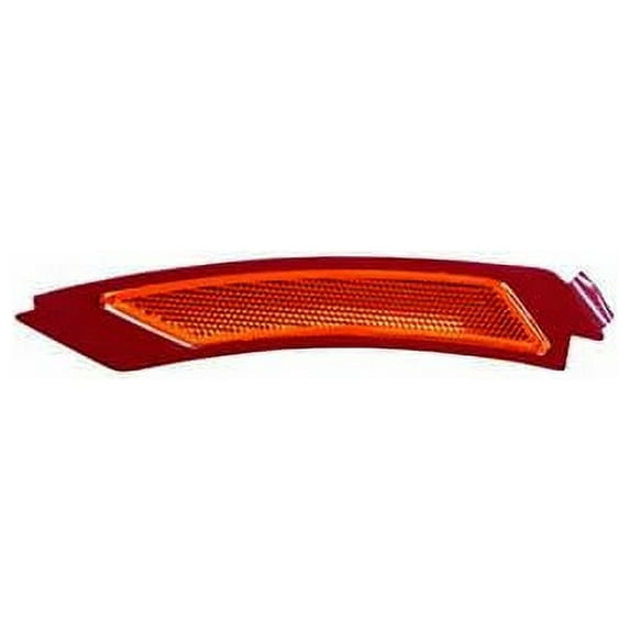 Right Passenger Side Bumper Cover Reflector - Compatible with 2006 BMW 325i