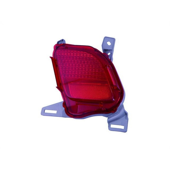 Right Passenger Side Bumper Cover Reflector - Compatible with 2014 - 2019 Toyota Highlander 2015 2016 2017 2018