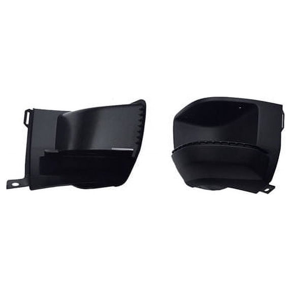 Right Passenger Side Bumper End - Compatible with 2015 - 2019 GMC Sierra 3500 HD 2016 2017 2018