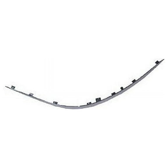 Right Passenger Side Bumper Impact Strip - Compatible with 2007 - 2009 Mercedes-Benz E63 AMG 2008