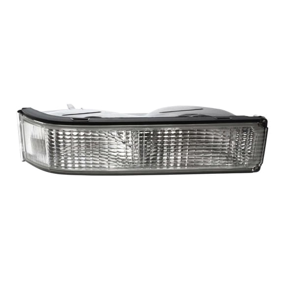 Right Passenger Side Clear Lens Turn Signal Light - Interchange Part Numbers 14904430, 5974338, GM2521104
