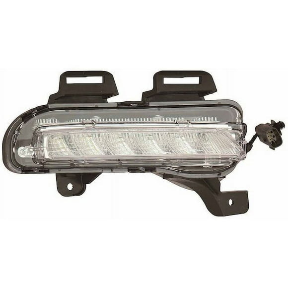 Right Passenger Side Daytime Running Light - Compatible with 2015 Chevy Cruze