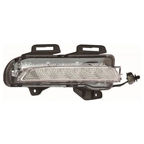 Right Passenger Side Daytime Running Light - Compatible with 2016 Chevy Cruze Limited