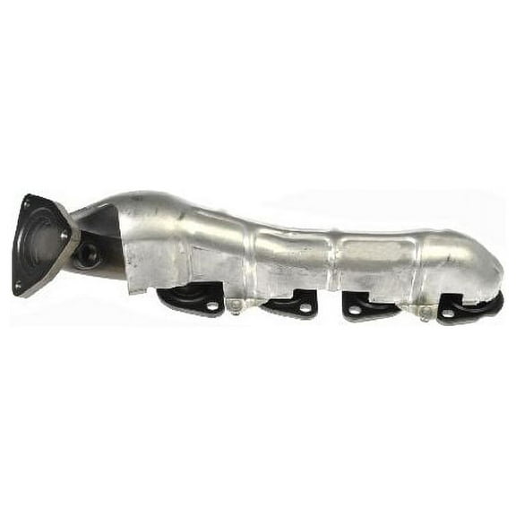 Right Passenger Side Exhaust Manifold - with Manifold Gasket, Flange, Studs, and Nuts - Compatible with 2000 - 2004 Toyota Tundra 4.7L V8 2001 2002 2003