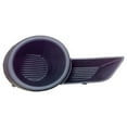 thumbnail image 1 of Right Passenger Side Fog Light Cover - Textured - Compatible with 2008 - 2010 Toyota Highlander (without Fog Lights and Towing Package) 2009, 1 of 2